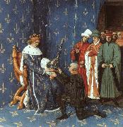 Jean Fouquet Bertrand with the Sword of the Constable of France china oil painting reproduction